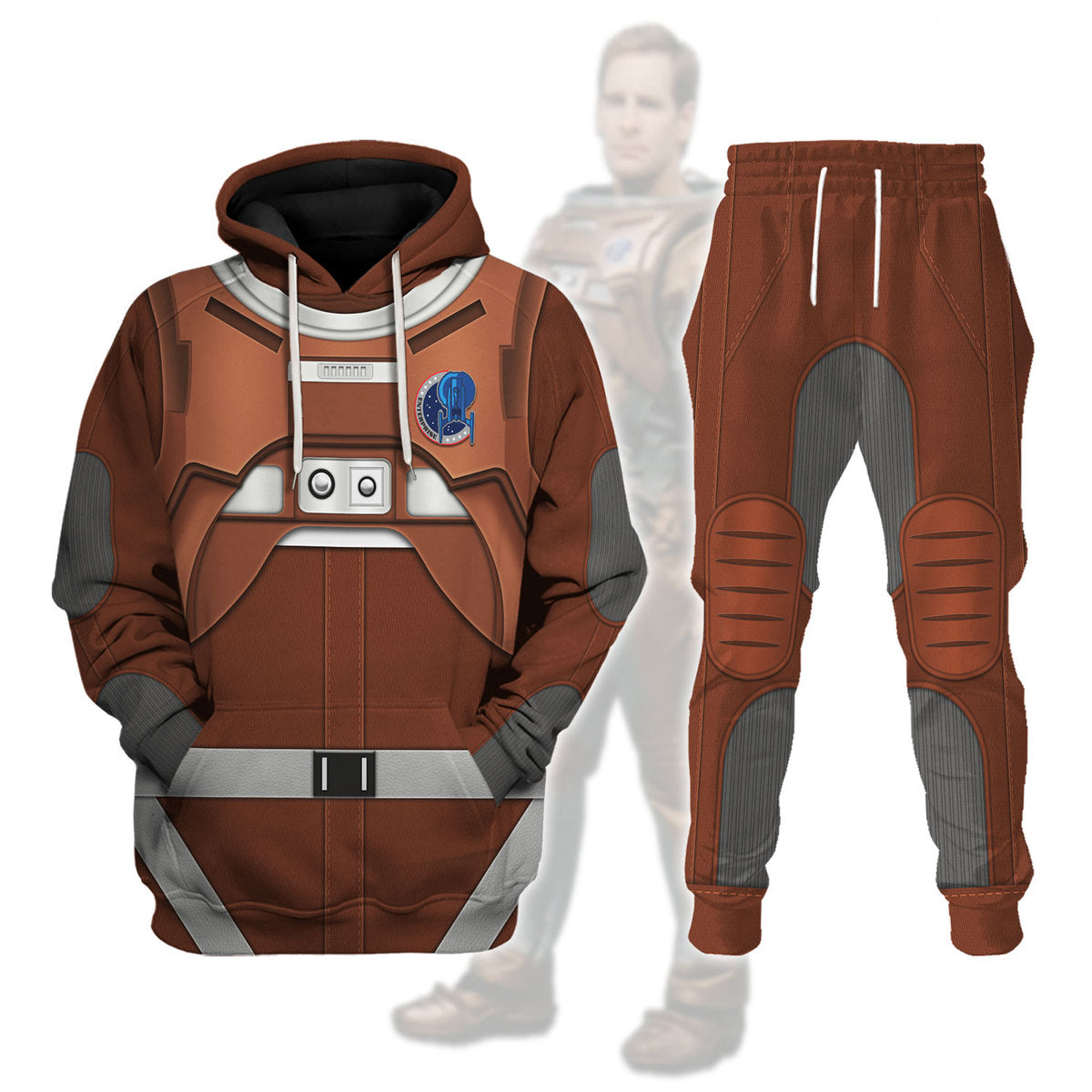 Star Trek Jonathan Archer Costume Cool - Hoodie + Sweatpant