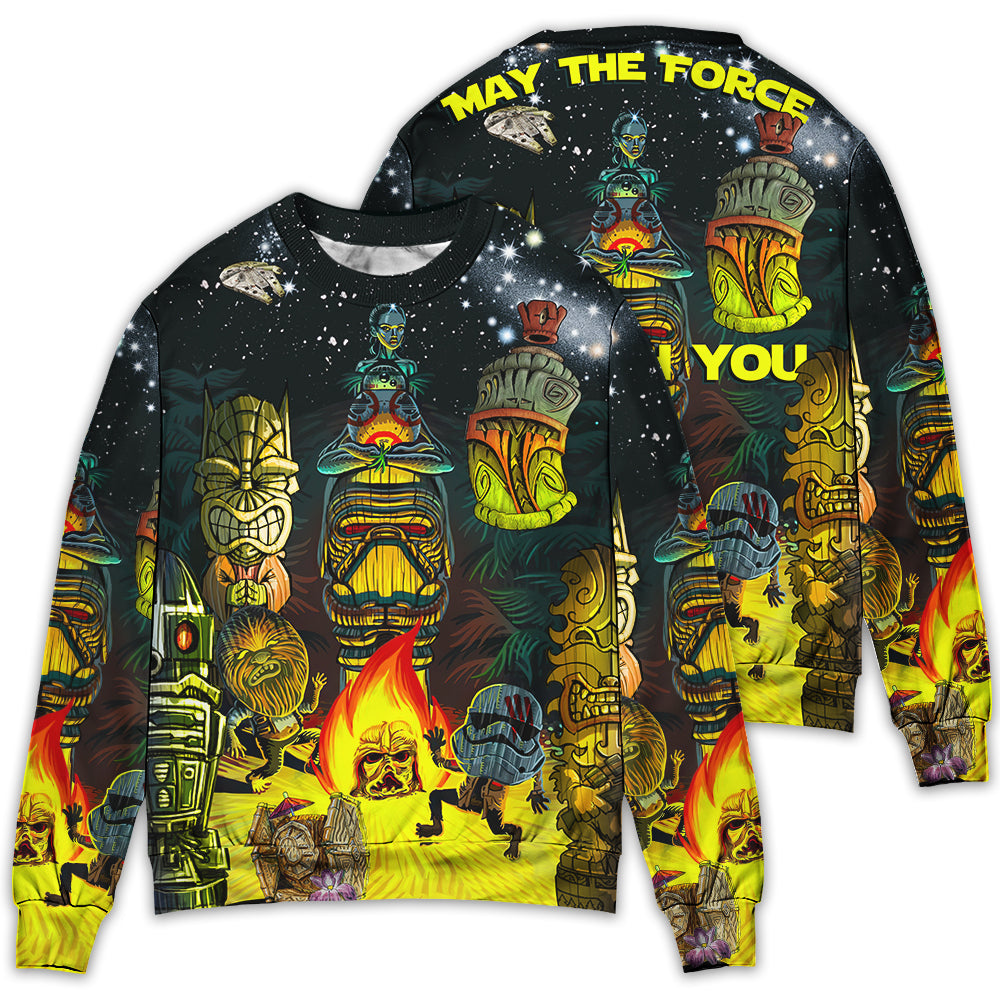 Tiki Star Wars May The Force Be With You - Sweater