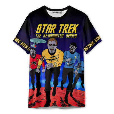 Halloween Star Trek The Animated Series - Unisex 3D T-shirt