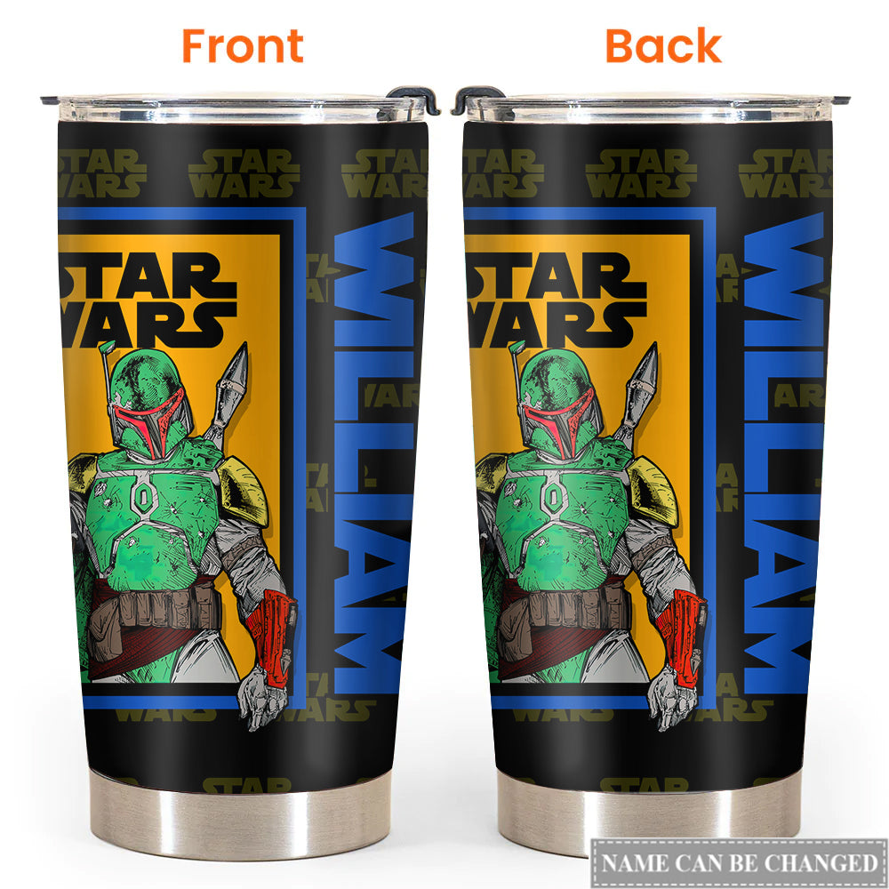 Star Wars Boba Fett Gift For Fan Personalized - Tumbler