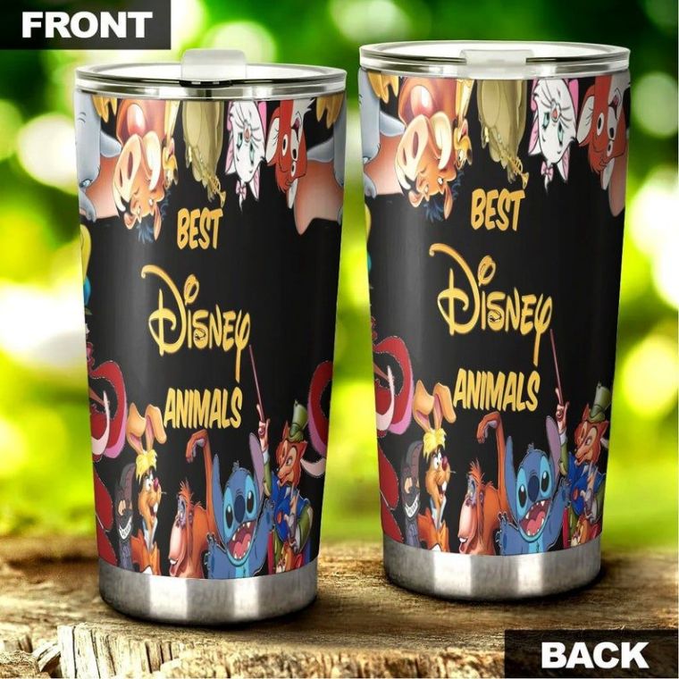 Best Disney Animals 999 Gift For Lover Day Travel Tumbler