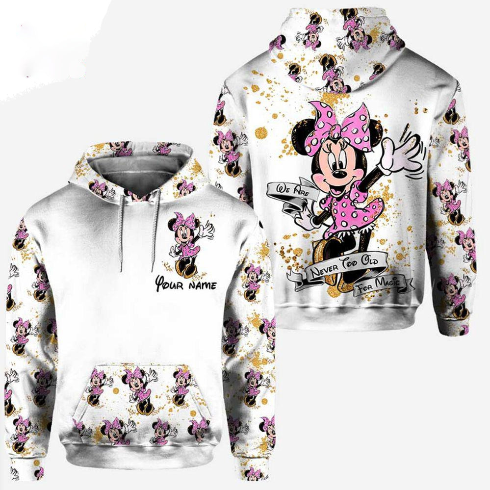 [BEST] Personalized Minnie Mouse Hoodie Leggings - S751