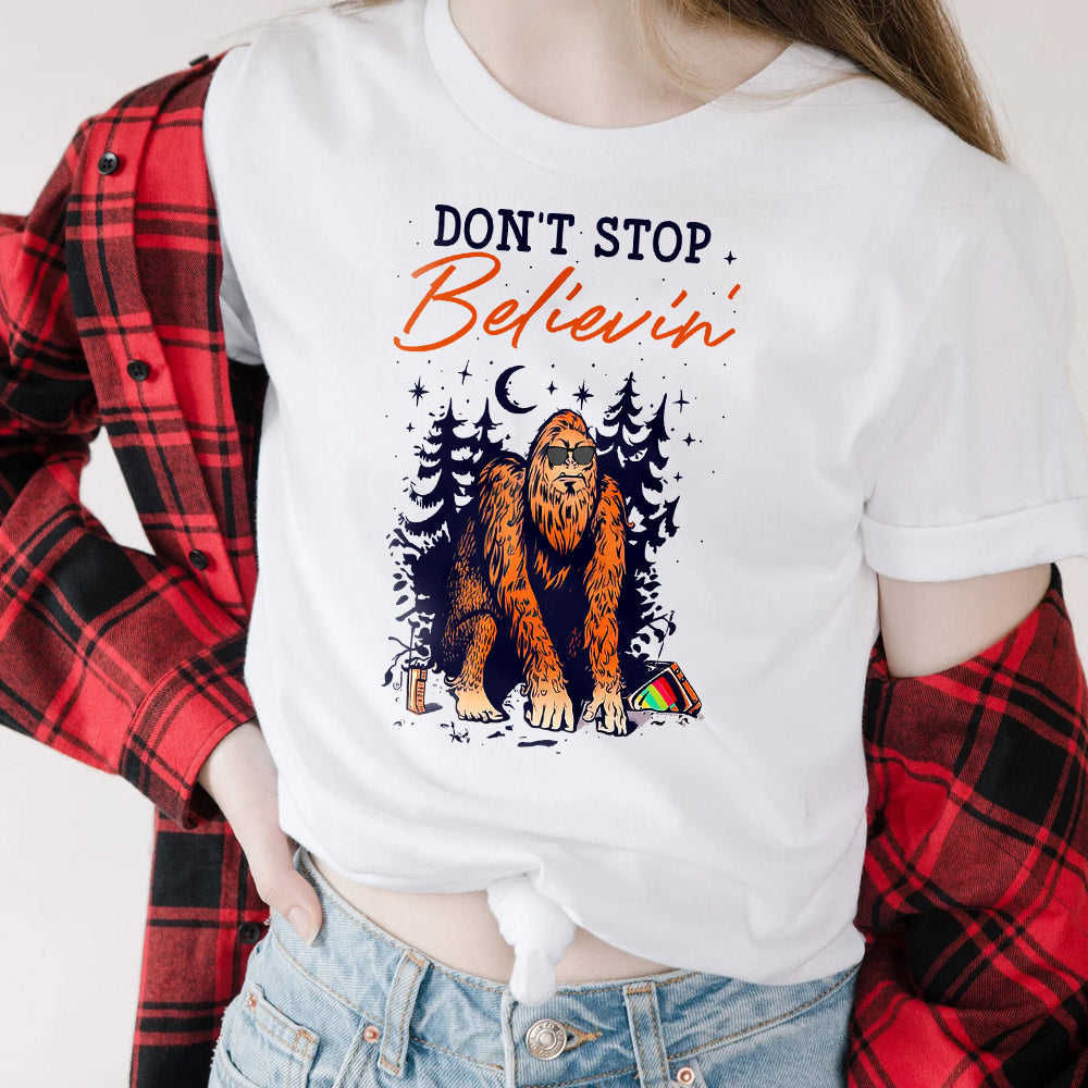 Camping Dont Stop Believing HHAY0905011Y Light Classic T Shirt