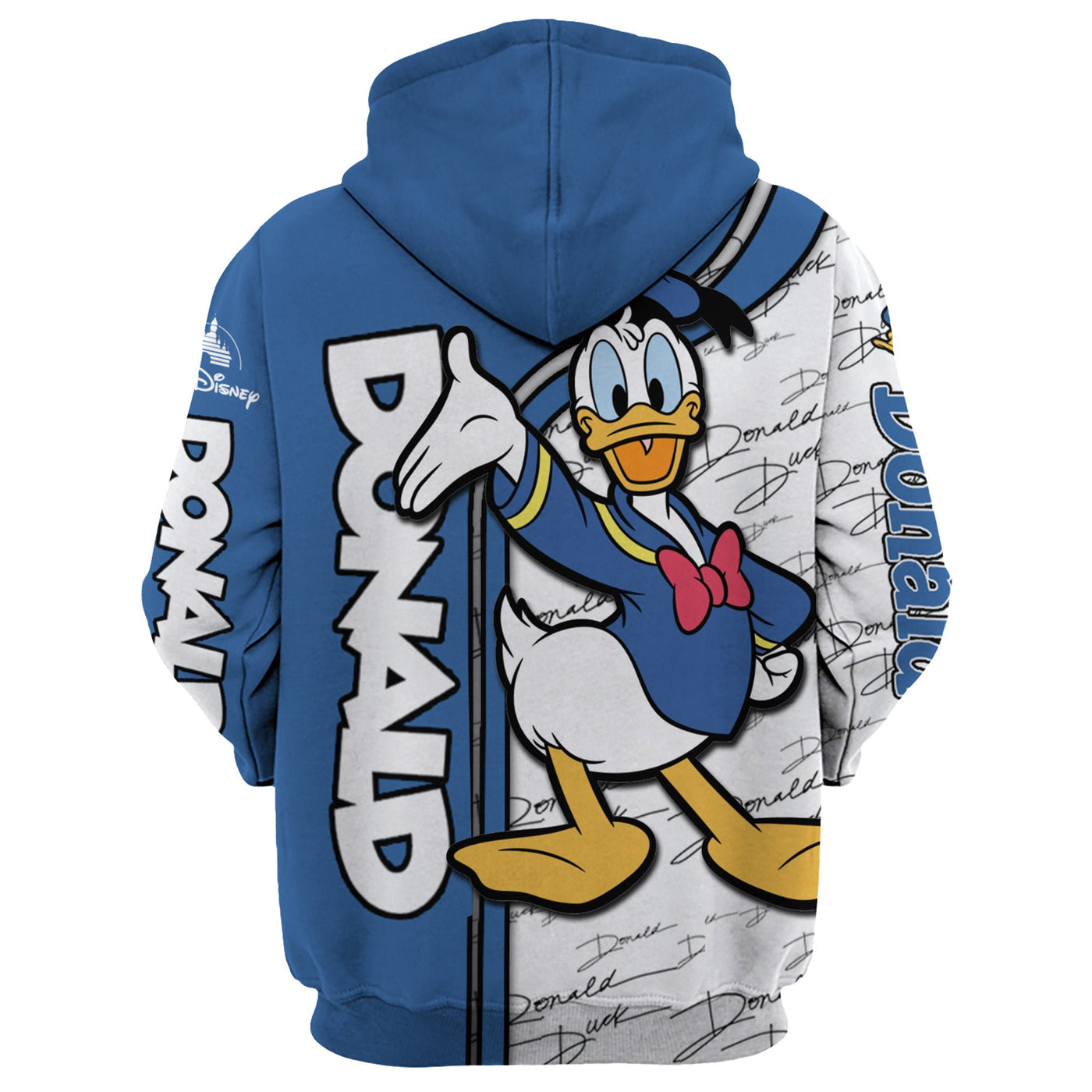 Donald Duck Disney Unisex Cartoon Graphic 3D Hoodie