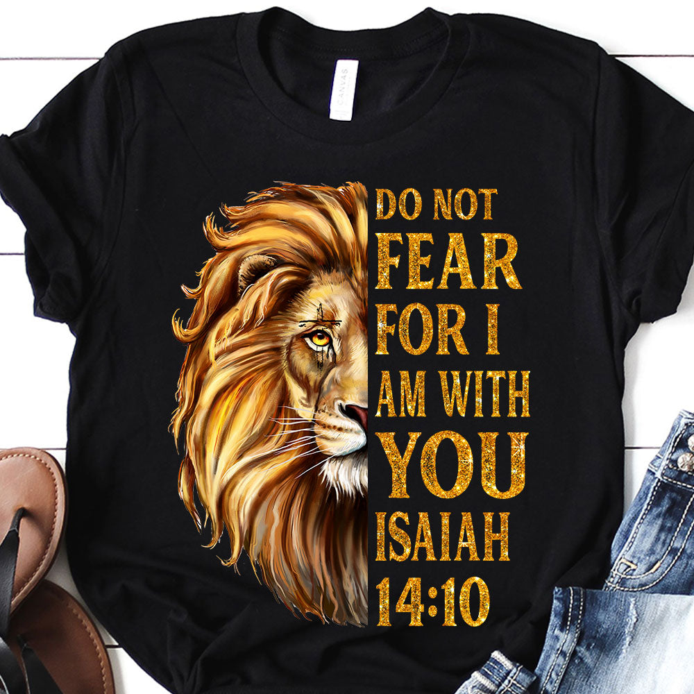 FAITH Do Not Fear Lion TTAZ1310009Z Dark Classic T Shirt