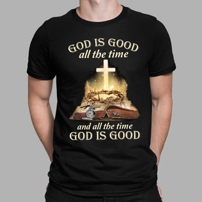 Faith God Is Good HHQZ1110050Z Dark Classic T Shirt