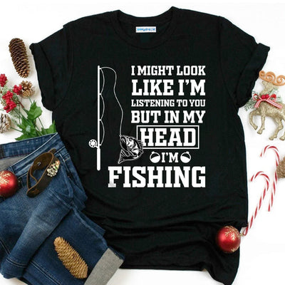 Fishing Funny QUAZ1611027Z Dark Classic T Shirt