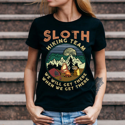 Hiking Sloth Hiking Team DNGB1910017Z Dark Classic T Shirt
