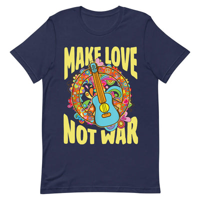 Hippie Make Love Not War DNGB1803003Y Dark Classic T Shirt