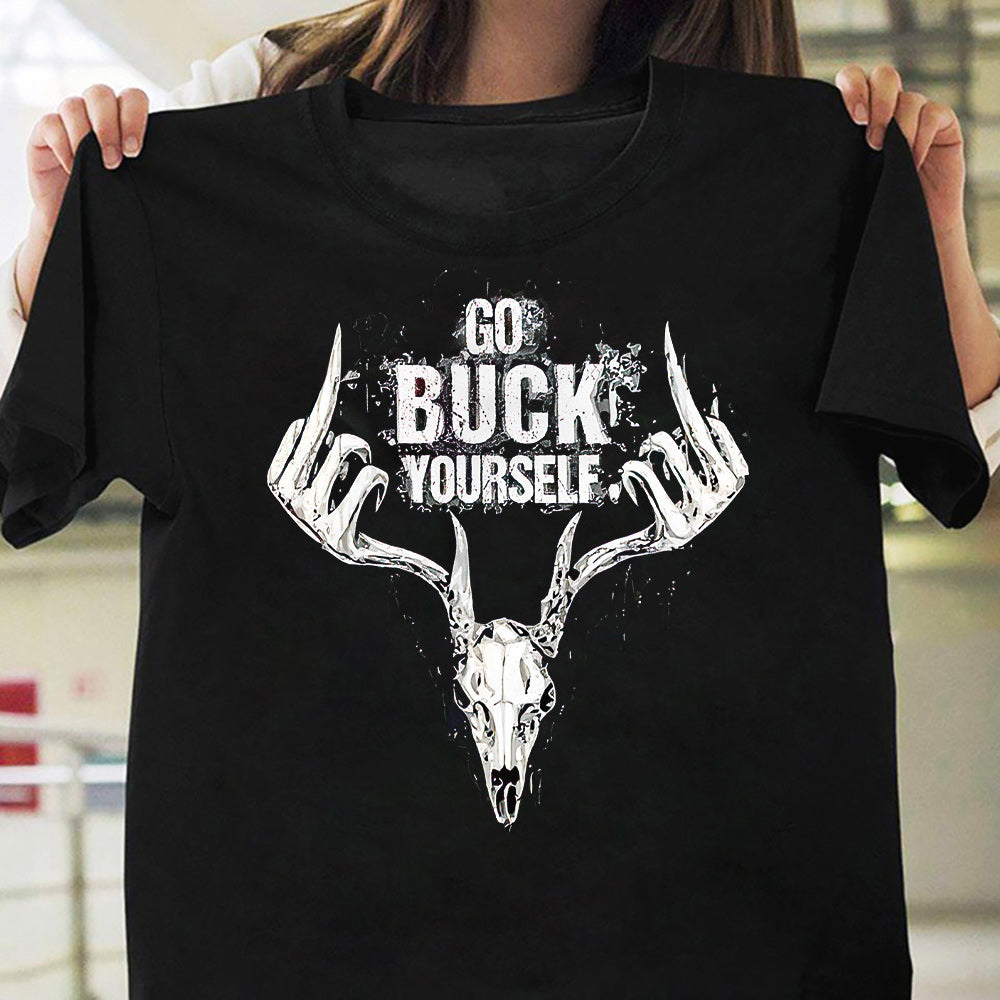 Hunting Go Buck Yourself DNGB1310040Z Dark Classic T Shirt