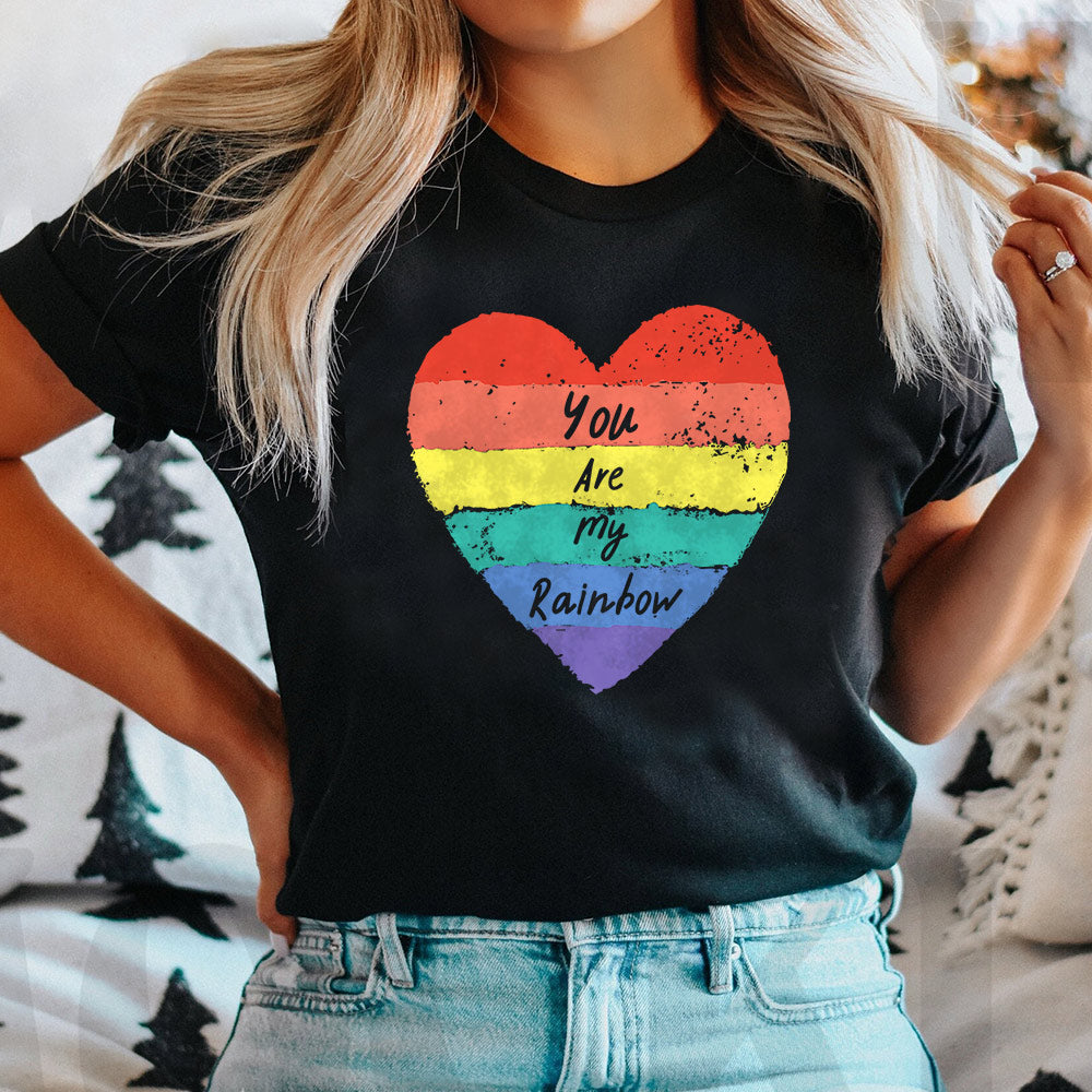 LGBTQ Pride Month You Are My Rainbow HHAY2104007Y Dark Classic T Shirt