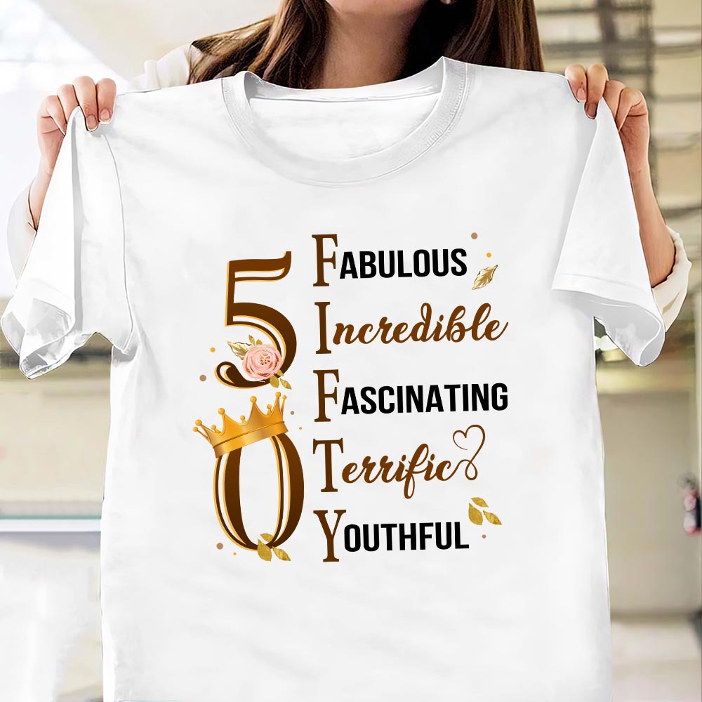 Mother Gift For 50 Birthday NNGB1407001Y Light Classic T Shirt