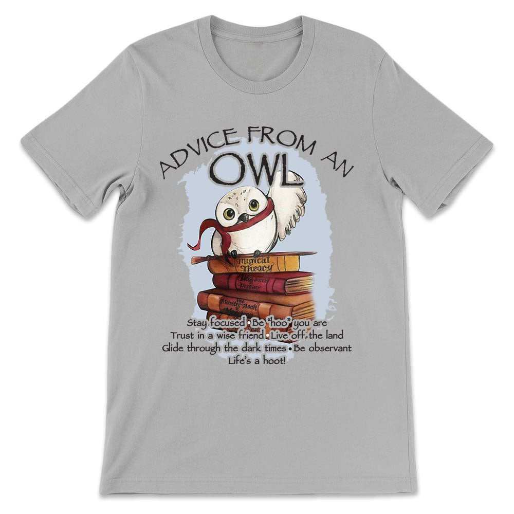 Owl Advice From An Owl LHGB2004009Y Light Classic T Shirt