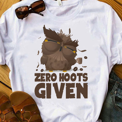 Owl Zero Hoots Given LHGB1904006Y Light Classic T Shirt