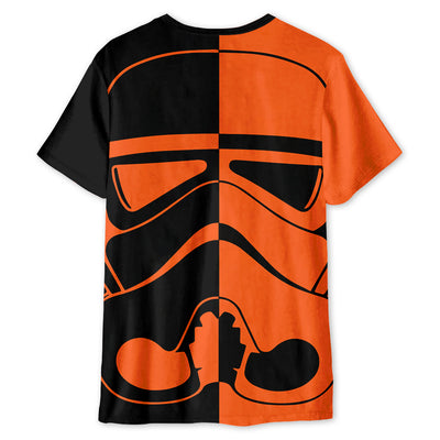 Halloween Costumes Star Wars Stormtrooper Two-Faced - Unisex 3D T-shirt