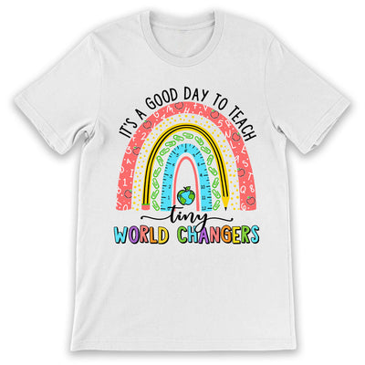 Teach Tiny World Changers HARZ1510046Z Light Classic T Shirt